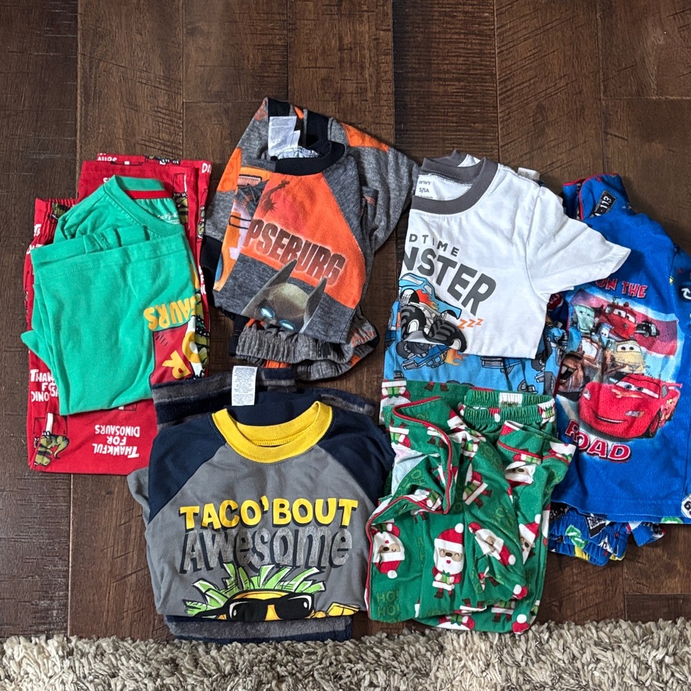 Pajama Lot bundle Size 4/5 to 5T